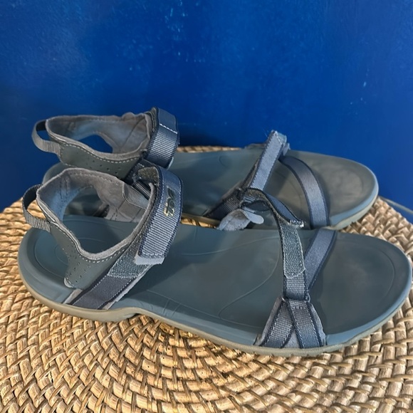 Women’s Tiva Blue Mirage Velcro Strap Active Sport Hiking Water Sandals Size 10 - Picture 4 of 6